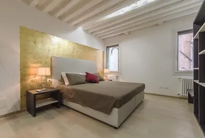Letto o letti in una camera di Cà Del Tentor