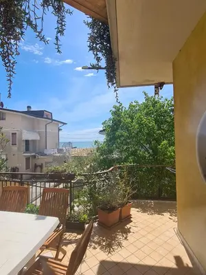 Balcone o terrazza di 2 bedrooms Villa with sea view terrace in Jesolo