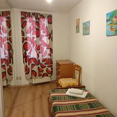 Letto o letti in una camera di Casa Aurora