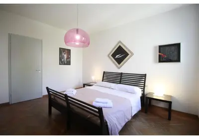 Letto o letti in una camera di CANAL-VIEW, Apartment in Venice