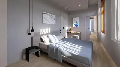 Letto o letti in una camera di Vivit 39