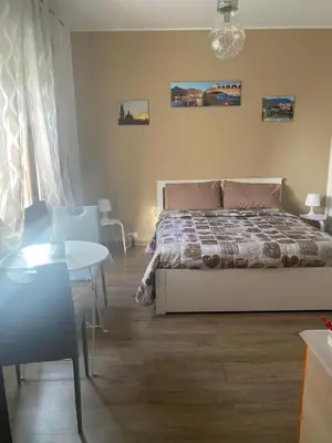 Letto o letti in una camera di Good vibe room