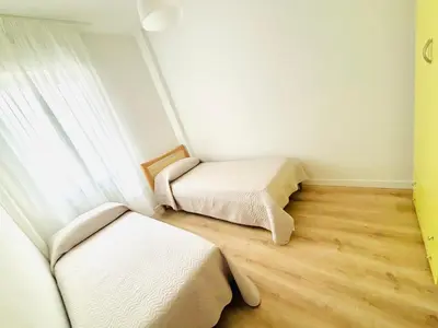 Letto o letti in una camera di Maredena - Comodo al centro e al Mare - Immobil Relax