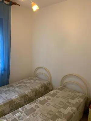 Letto o letti in una camera di Renovated apartment on the ground floor