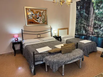 Area soggiorno di Ritz Venice Guest House Lionsclass