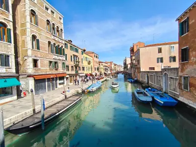 Vista sul fiume nelle vicinanze dell'appartamento