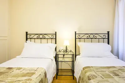Letto o letti in una camera di Ca' Frezzeria by Sarlux