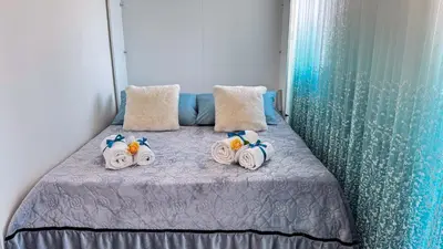 Letto o letti in una camera di B&B L'Antenna 2