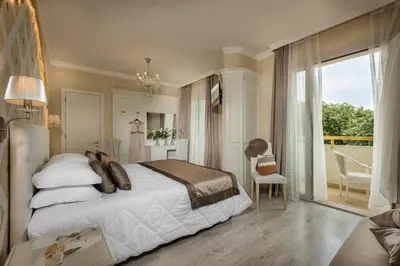 Letto o letti in una camera di Luxor e Cairo The Beach Resort