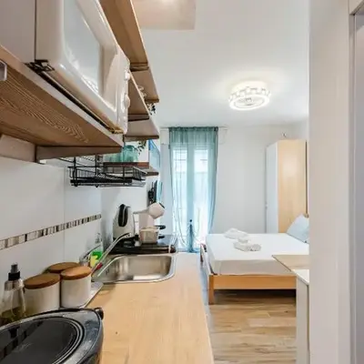 Bright Summer Studio Pool-Parking -30m dal Mare