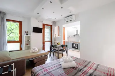 Cucina o angolo cottura di GuestHost - Padova cozy apartments near the Hospital