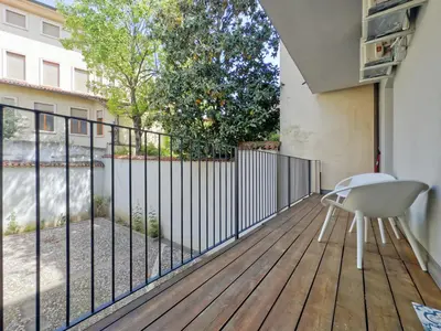 Balcone o terrazza di Private Terrace Cozy Flat near Vicenza Center