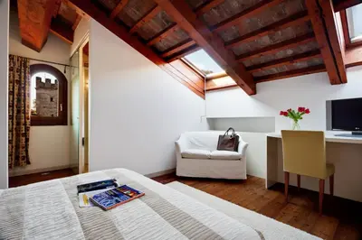 TV o dispositivi per l'intrattenimento presso Hotel Due Mori