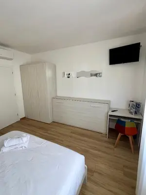 Letto o letti in una camera di Cecia's House
