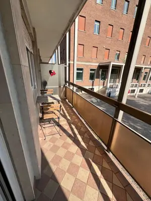 Balcone o terrazza di Terrace Apartment Venice - White