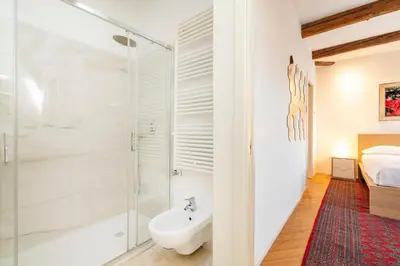 Planimetria di ComeCasa 3 min walk from San Marco Apartment with beautiful roof terrace
