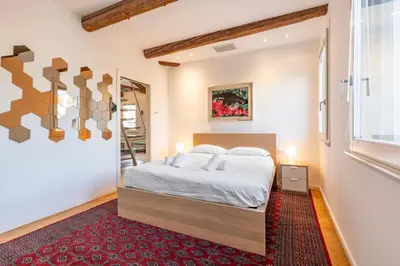 Planimetria di ComeCasa 3 min walk from San Marco Apartment with beautiful roof terrace