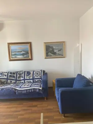 Area soggiorno di Spacious apartment in Isola Verde for 5 people Ca' Zadra