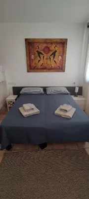 Letto o letti in una camera di Central view