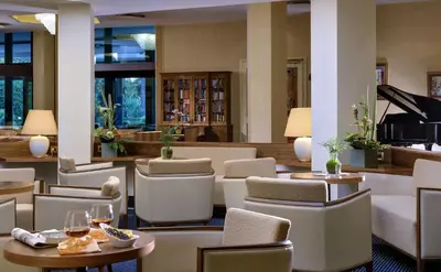 Area soggiorno di Hotel Garden Terme