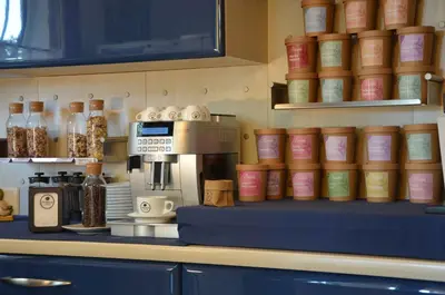Set per la preparazione di tè e caffè presso B&B Melograno MC