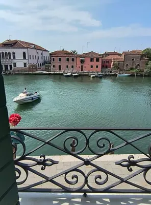 Vista sul fiume nelle vicinanze dell'appartamento