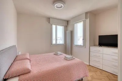 Letto o letti in una camera di Luxury Apartment with a View of Conegliano Castle