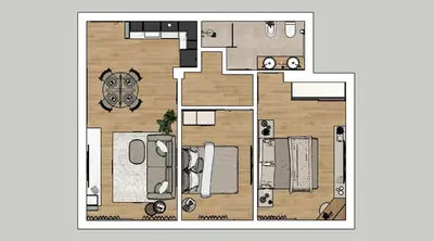 Planimetria di Jesolo Pineta Fronte Mare - Jl Blue Apartments C7