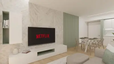 TV o dispositivi per l'intrattenimento presso Jesolo Pineta Fronte Mare - Jl Blue Apartments C7