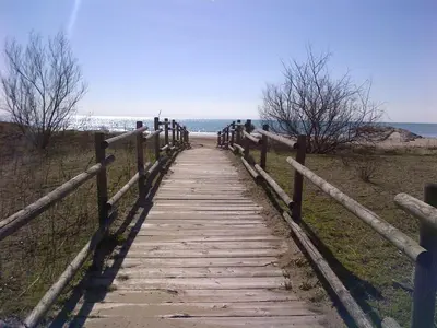 Paesaggio naturale nelle vicinanze della casa vacanze