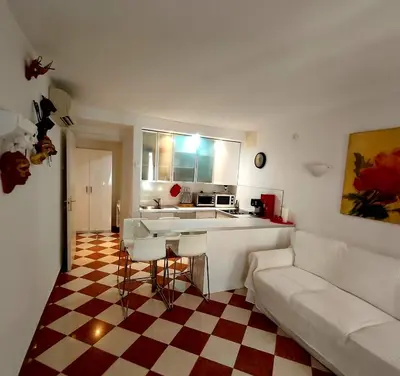 Area soggiorno di San Marco Suite Cosaro
