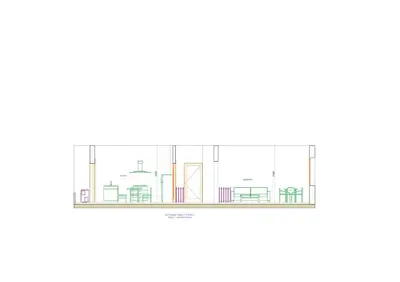 Planimetria di suite apartment Mestre - strategic to Venice