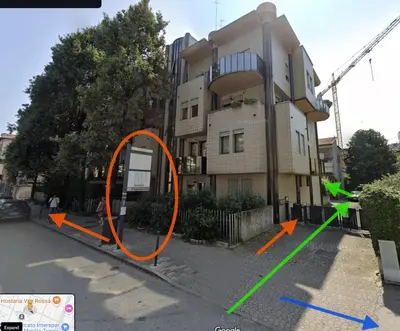 Il quartiere o una zona nella vicinanze dell'appartamento