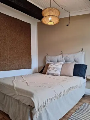 Letto o letti in una camera di DGA oasi