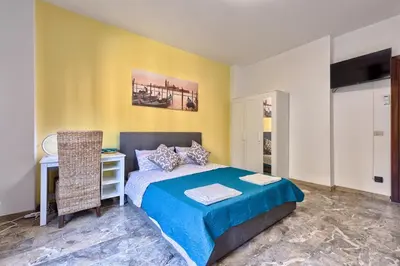Letto o letti in una camera di Bellavista Palladio Apartment