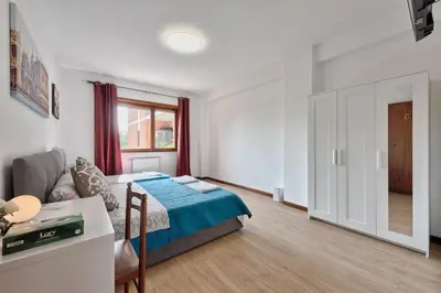 Letto o letti in una camera di Bellavista Palladio Apartment