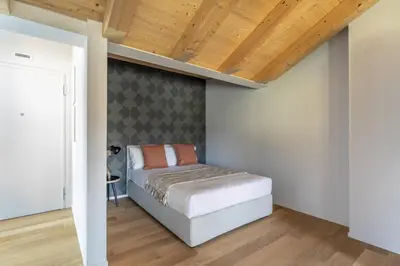 Letto o letti in una camera di Molino 6 by WelcHome
