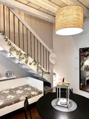 Planimetria di Suite romantica Appartamento a tema Natale in centro storico 