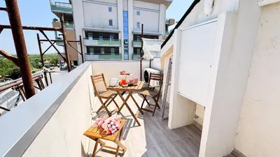 Balcone o terrazza di Rooftop Blu Infinito by Ca-Sa Check