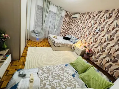 Letto o letti in una camera di suite apartment near venice