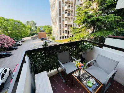 Balcone o terrazza di suite apartment near venice