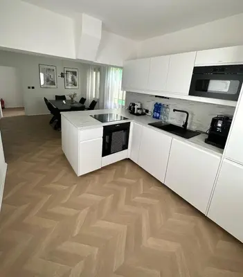 Cucina o angolo cottura di Casa Cabini Piave
