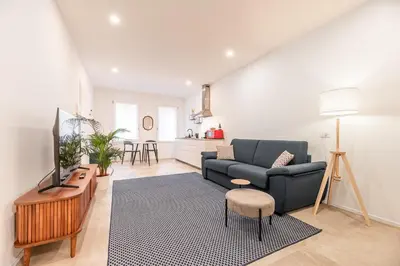 Area soggiorno di Modern Apartment in Villa with Garden - Easy Parking