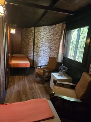 Letto o letti in una camera di castello terrebio