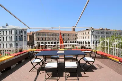 Planimetria di Ca Dadda terrace at Rialto Bridge -historic residence equipped with all comforts