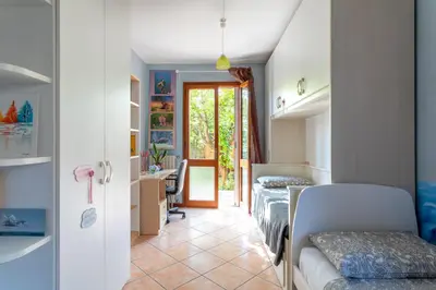 Area soggiorno di Quiet Location with Private Garden