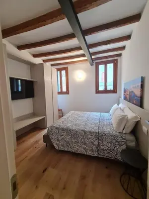 Letto o letti in una camera di Levante House