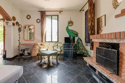 Area soggiorno di GuestHost - Lido di Venezia - Two Aparments near the Beach