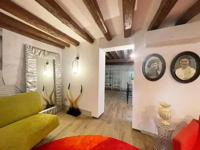 Area soggiorno di Ca' Consorti ai Gesuiti - 2 bedrooms on the Lagoon stage