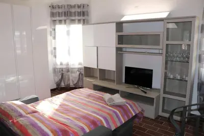 Letto o letti in una camera di Appartamenti via Calnova